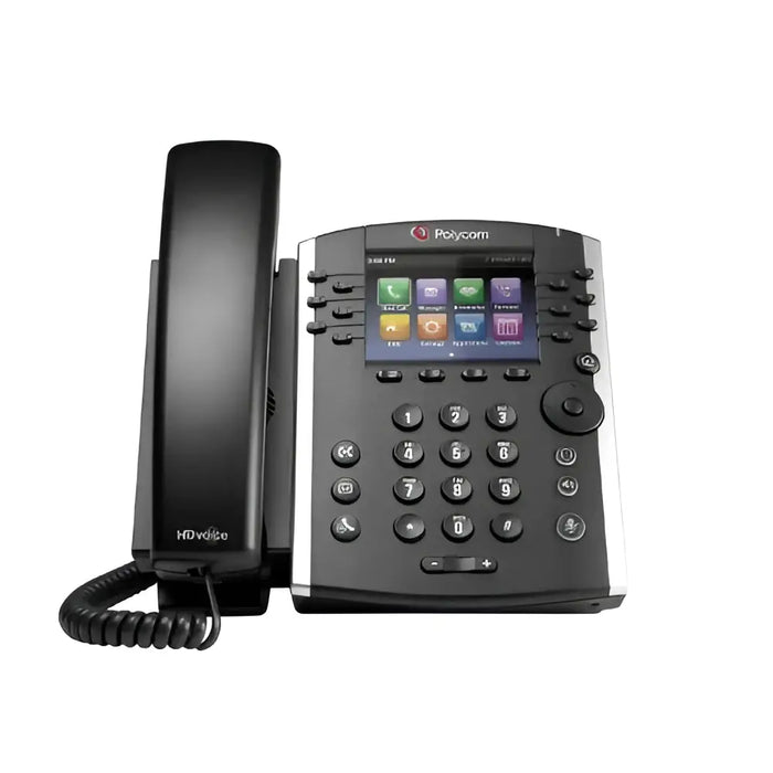 Polycom VVX 411 12-Line Gigabit IP Phone 2200-48450-025 - Refurbished