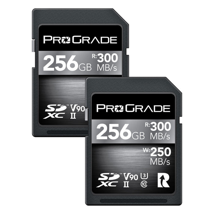 ProGrade Digital SDXC UHS-II V90 300R Memory Card (64GB - 512GB)