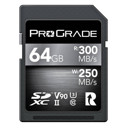 ProGrade Digital SDXC UHS-II V90 300R Memory Card (64GB - 512GB)