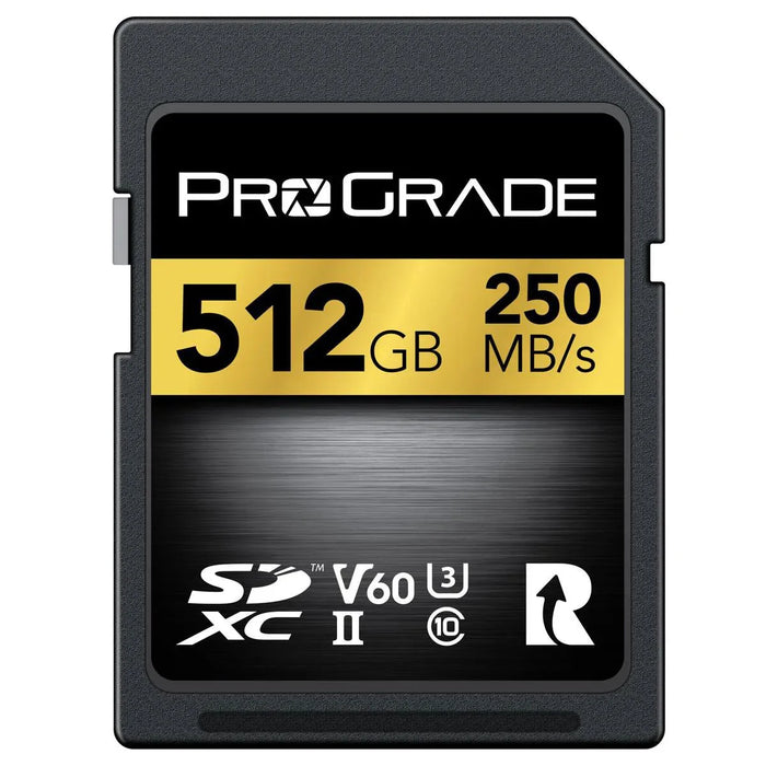 Prograde Digital SDXC UHS-II U3 Class 10 V60 Memory Card