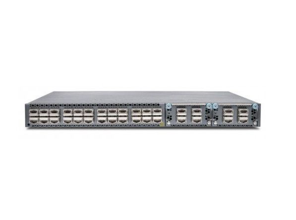 QFX5100-24Q-3AFO - Juniper QFX5100 24-Ports 40GBASE-X QSFP+ Layer 3 Rack-mountable Managed Back-to-front Airflow Network Switch with 2-Ports SFP