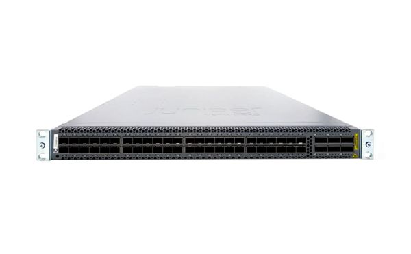 QFX5100-48T-AFI - Juniper QFX5100 48-Ports 10/100/1000BASE-T Ethernet Layer 3 Rack-mountable Managed Back-to-front Airflow Network Switch with 6-Ports QSFP