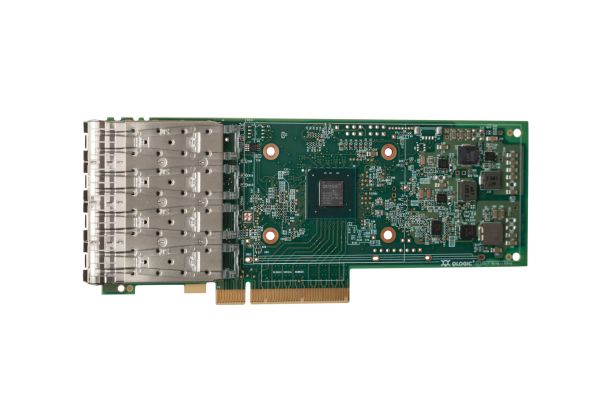 QL41254HLCU-SP - QLogic FastLinQ 41000 25GbE Quad Port SFP28 PCI Express 3.0 x8 Network Adapter