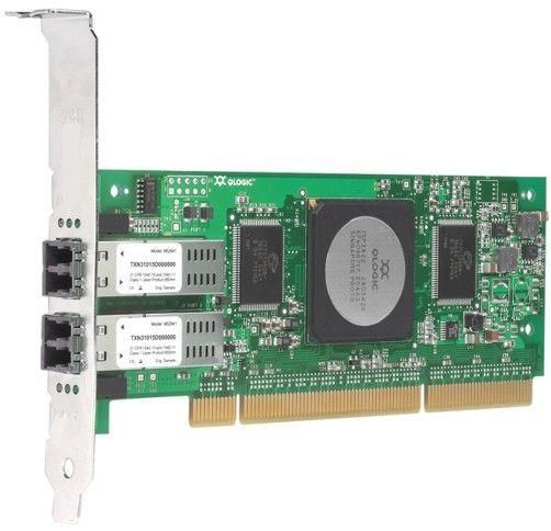 QLA2462-E - QLogic SANBlade 2462 4GB Dual Channel 266MHz PCI-X Low Profile Fibre Channel Host Bus Adapter ()WITH STA