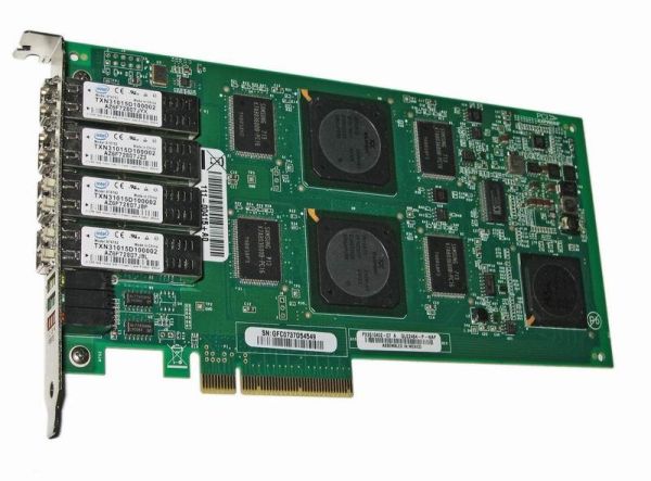 QLE2464 - QLogic TRUE Enterprise Class 4GB Quad -Port PCI Express X8 Fibre Channel Host Bus Adapter