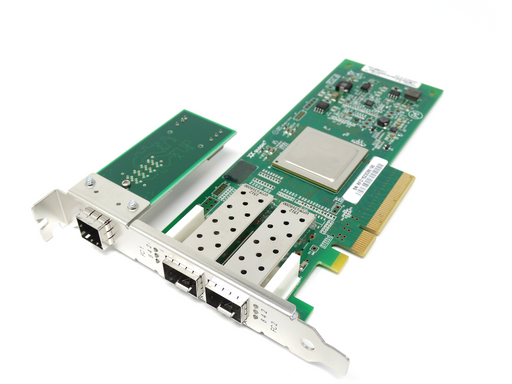 QLogic Dual Port 8Gb PCI-E FC Network Adapter w/ SAS Expander & SFP QLogic-QLE2562-WB