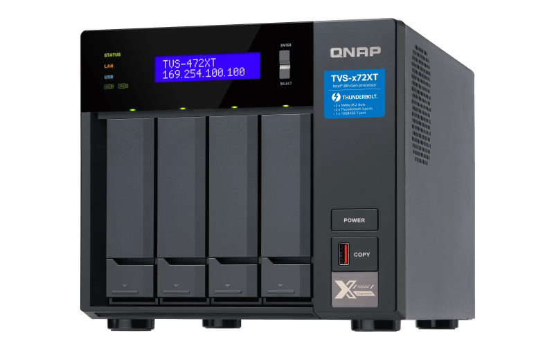 TVS-472XT — QNAP 4-Bay NAS Enclosure