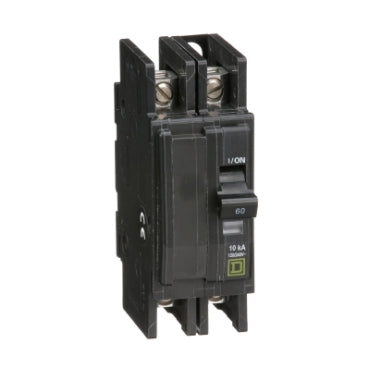 QOU260 | Mini circuit breaker, QOU, 60A, 2 pole, 120/240VAC, 10kA | Square D
