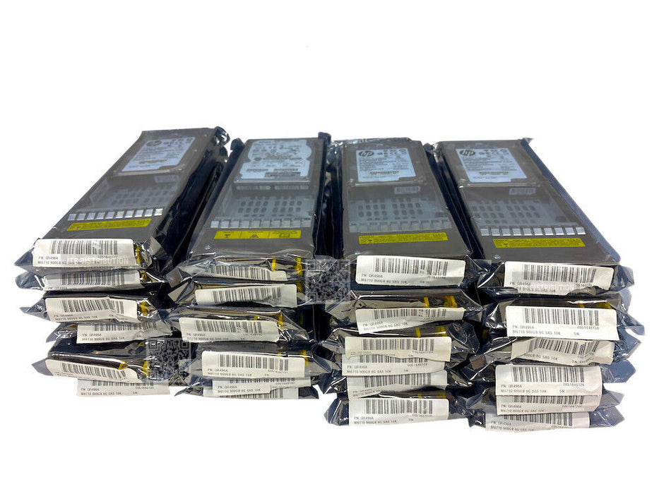 QR496A I LOT OF 24 HP M6710 900GB 6G SAS 10K rpm SFF 2.5-inch HDD 702055-001