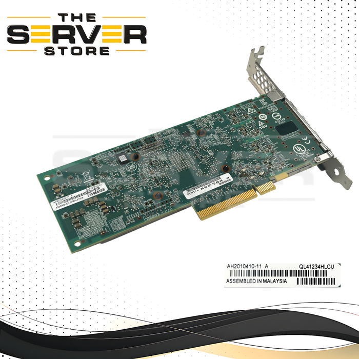 Qlogic QL41234HLCU 4-Port 25G SFP28 Network Adapter AH2010410-11