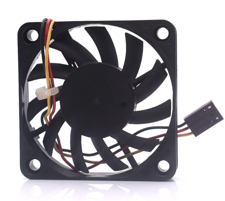 R126010BM 60x60x10mm 12V DC 0.14A 3-Wire Axial Cooling Fan