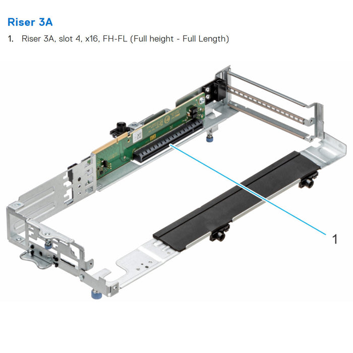 R1A+R2A+R3A — Riser Configuration 3 | Dell PowerEdge XR12