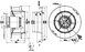EBMpapst R2D280-RB06-01 FAN 230V 570W