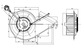 ebm-papst R2E133-BE49-C02 133 mm x 133 mm x mm 0.21A