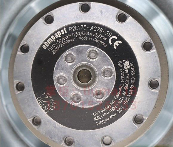 R2E175-AC79-29 ebm papst centrifugal fan