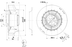 R2E250-RC08-01 ebm papst  230V