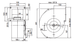 R3G140-AW21-12 Ebmpapst centrifugal fan Motor M3G055-CF