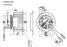 R3G180-AU60-01 ebm papst centrifugal fan Motor M3G074-CF