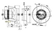 R3G355-Al56-01 ebm-papst  Fan 380-400V