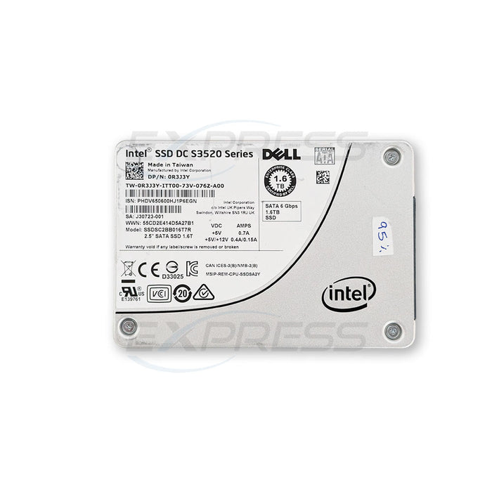 R3J3Y - 2.5" 1.6TB SATA 6Gbps SSD | Refurbished Dell