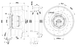R4D500-AT03-01 Ebm-Papst 3 Phase Frequency: 50/60Hz Volgate:380-460VAC