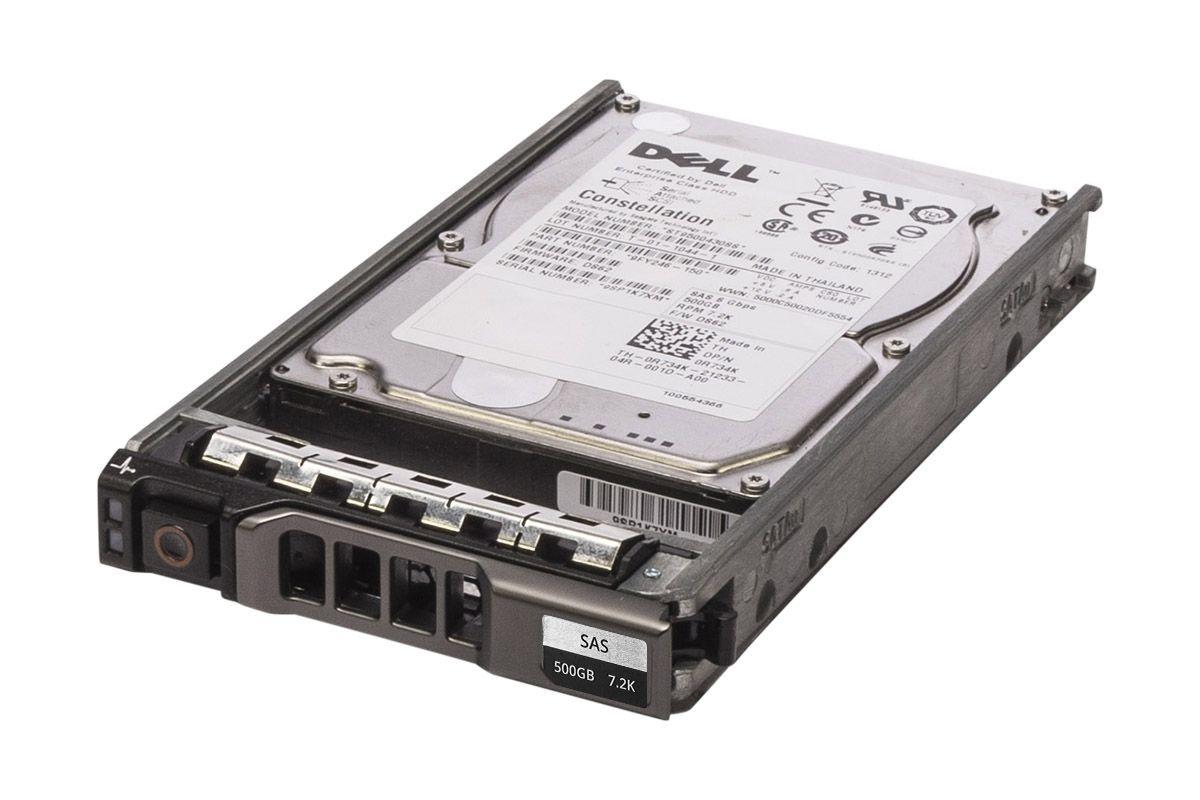R734K — Dell 500GB 7.2K 6Gbps 2.5" SAS Hard Drive ST9500430SS