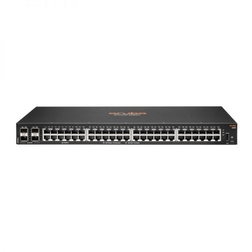 R8N86A#ABA - HP Aruba 6000 48-Ports 10/100/1000BASE-T PoE 370-Watts Managed Rack-mountable Network Switch with 4-Ports SFP