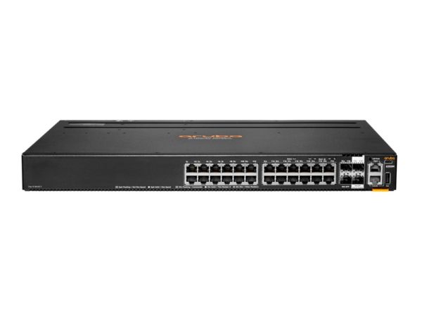 R8Q68A - HPE Aruba CX 6200M 24-Ports 10/100/1000BASE-T Class4 Ethernet Layer 3 Rack-mountable Managed Network Switch with 4-Ports SFP+