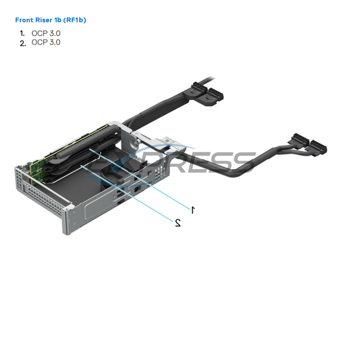 RC2 Front — Riser Configuration | Dell PowerEdge R670