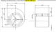 RD25S-4DW.4I.2L ZIEHL-ABEGG Centrifugal Fan