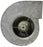 RD25S-4EW.4N.1L 230V 0.93/1.1 kW 4.2/4.6A 1150/1420rpm ZIEHL-ABEGG Centrifugal Fan