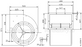 RD31S-4DW.6L.2L ZIEHL-ABEGG centrifugal fan