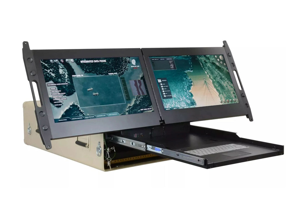 Acme RDE-RMDDU23-US21-0 RMDDU 230 Dual 23" 2U Rackmount KVM Console