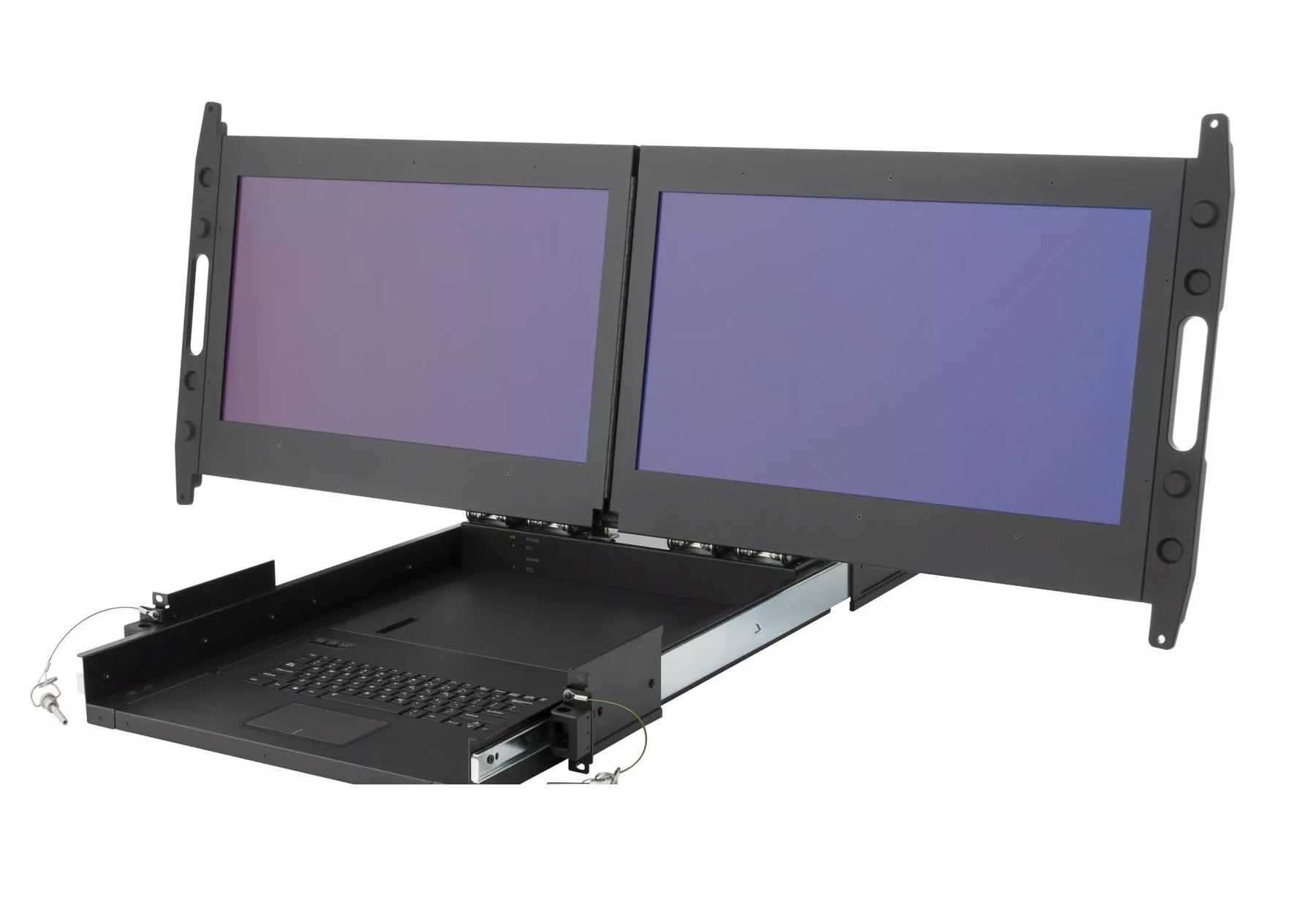 Acme RDE-RMDDU23-US21-0 RMDDU 230 Dual 23" 2U Rackmount KVM Console