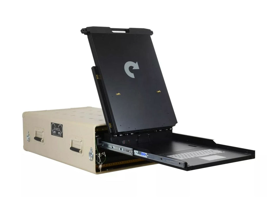Acme RDE-RMDSI230-US10-2 RMSDU 230 Dual 23" 2U Rackmount KVM Console