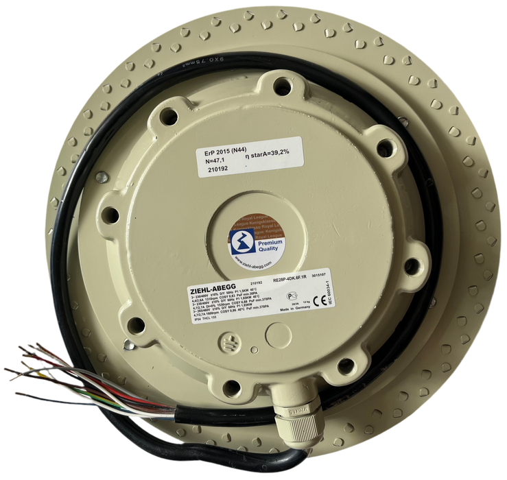 RE28P-4DK.6F.1R ZIEHL-ABEGG Centrifugal Fan