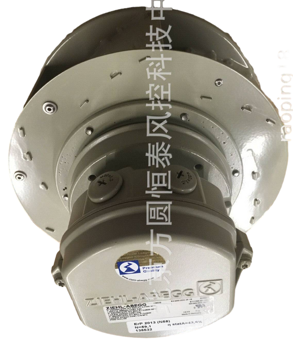 RH25M-2DK.3F.1R  ZIEHL-ABEGG centrifugal fan 3-230/400V 50/60HZ 3370RPM