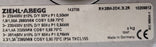 RH28M-2DK.3I.2R ZIEHL-ABEGG centrifugal fan 0.86W 3-460V 1.3A 3280rpm