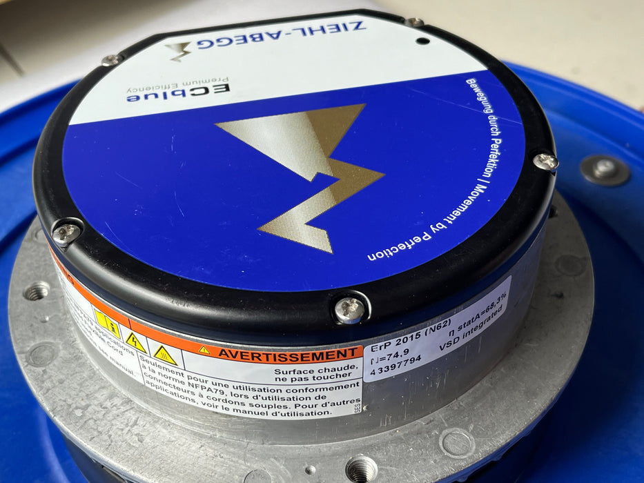 RH40C-ZID.DC.CR ZIEHL-ABEGG centrifugal fan
