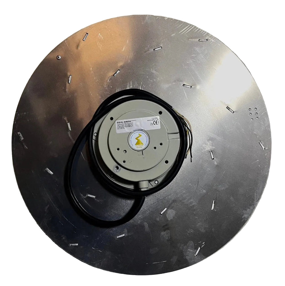 Brand new RH45G-4EK.4I.1R ZIEHL-ABEGG centrifugal fan 230V 0.61/0.83kW 2.9/3.7A 1270/1320rpm