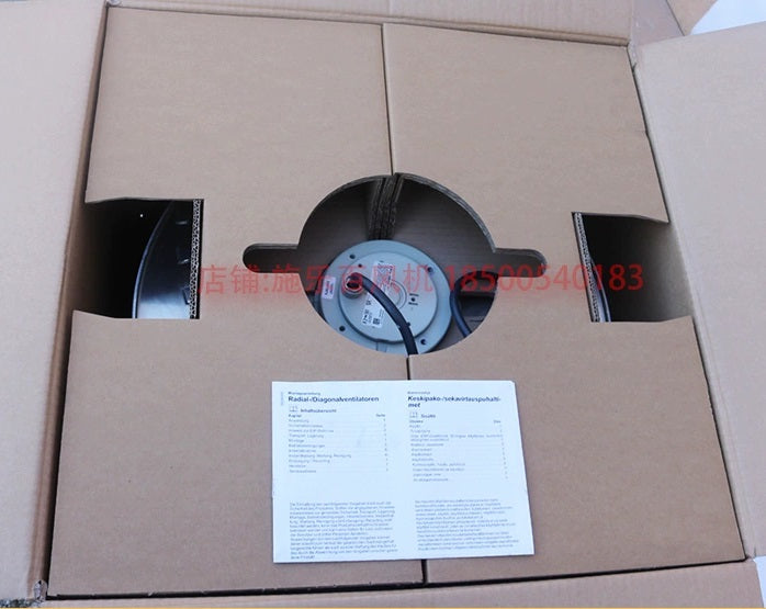 RH56M-4DK.7M.1R ZIEHL-ABEGG centrifugal fan 3-460V 3.2kW 4.6A 1570 rpm