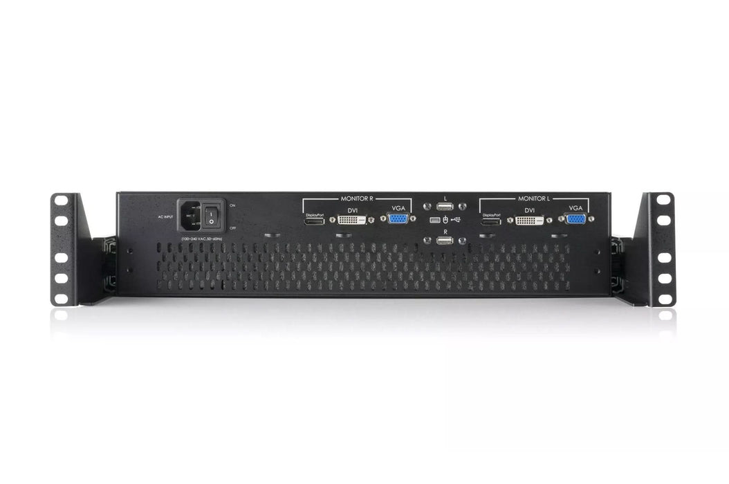 Acme RMDDU190-A190BUS10A1 RMDDU 190 Dual 19" 2U Rackmount KVM Console