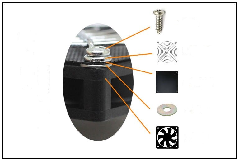 ROUTER 5V DC Axial Cooling Fan