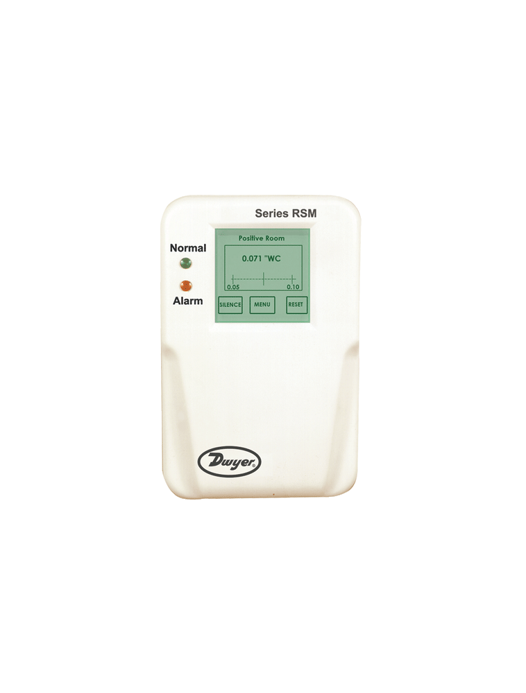 RSM-1-A | Room status monitor | range ±0.05" w.c. | excitation 24 VAC. | Dwyer