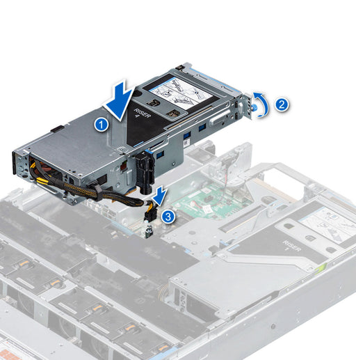 RWC5R — R4A FH Fl Riser Assembly | Dell PowerEdge R7525