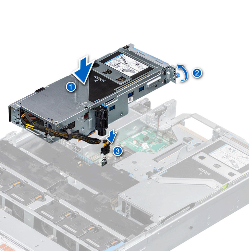 RWC5R — R4A FH Fl Riser Assembly | Dell PowerEdge R7525