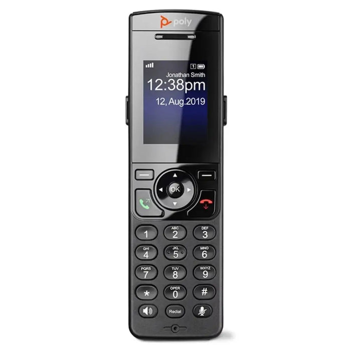 Poly VVX D230 DECT Cordless Handset with Charging Cradle 2200-49235-001 - Refurbished
