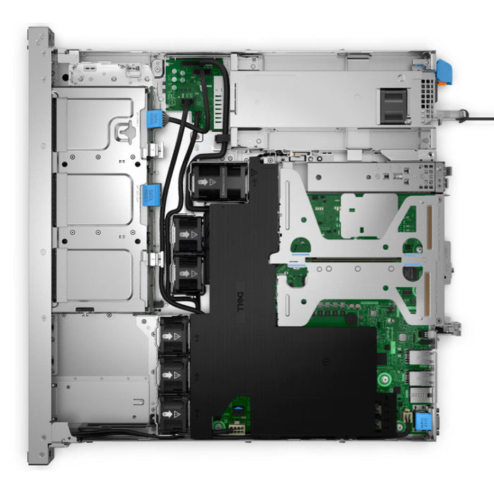 Recertified Dell Poweredge R260 No Drives, 32GB DDR5, H355 SAS Cntl, BCM5720 4P 1GbE, 1U Rack Server
