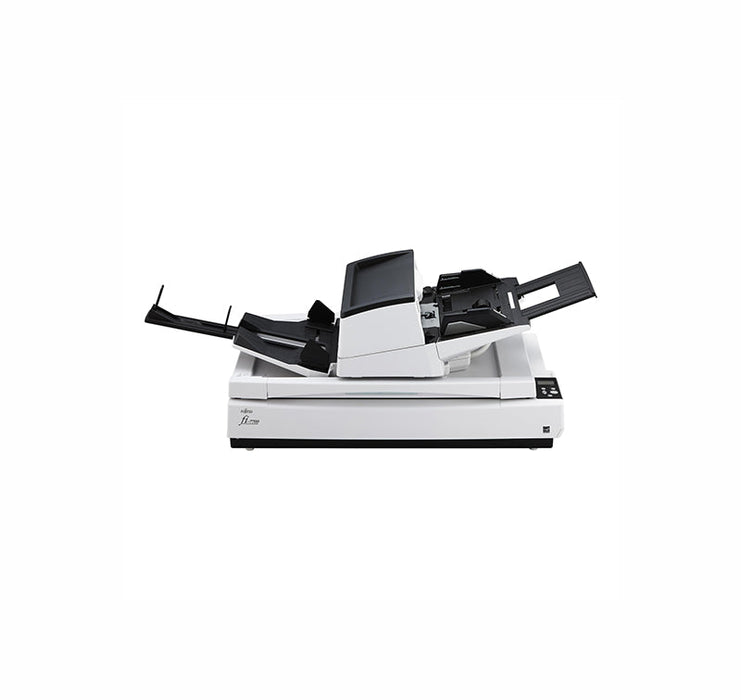 Ricoh fi-7700 600 x 600 dpi 100 ppm USB Automatic Duplex Scanning Desktop Color Flatbed Document Scanner - PA03740-B005