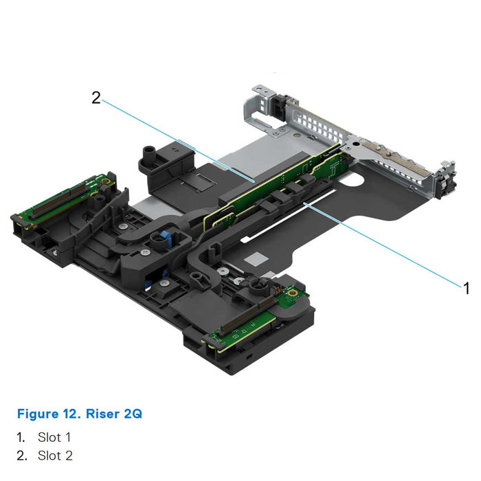 Riser 2Q LP Gen5 2x16 (R2Q) | Dell PowerEdge R660